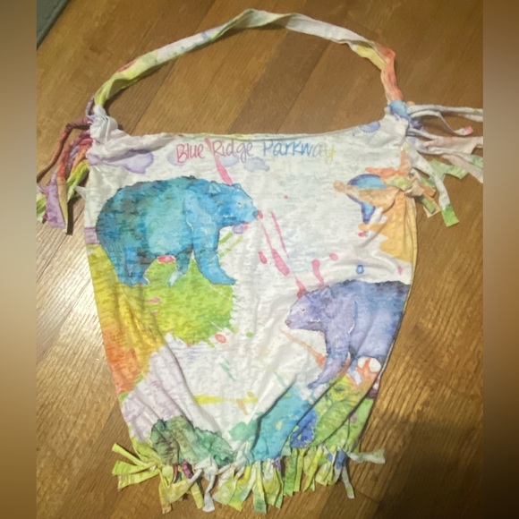 Blue Ridge Mountains T-shirt Tote - Picture 1 of 4